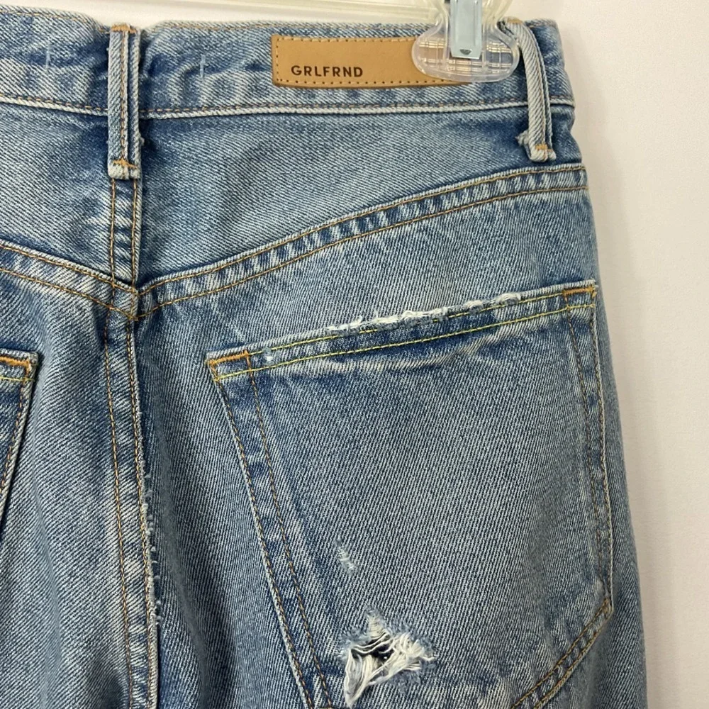 GRLFRND Karolina High Rise Skinny Jeans Womens Size 25 Distressed